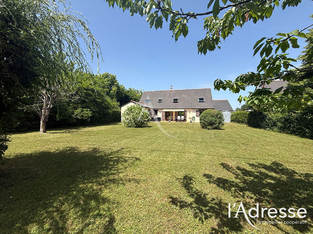 Maison familiale 212 m² à Saint-Avertin, 5 chambres, Terrain 1 400 m², Vie de plain-pied