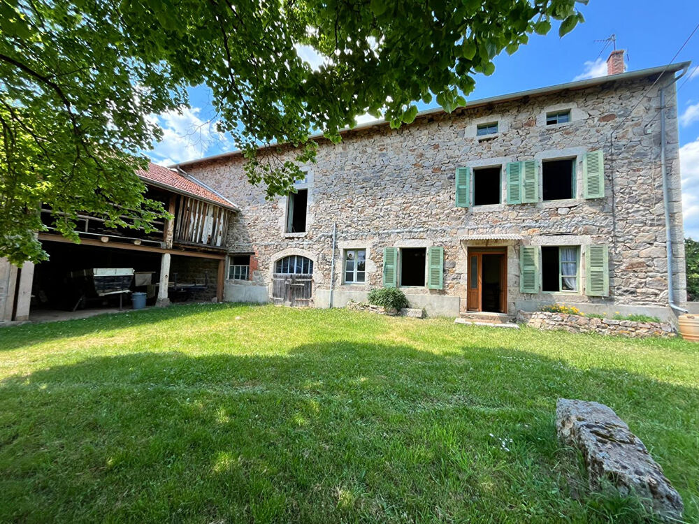 Vente Maison Corps de ferme en pierre à rénover avec dépendances et terrain de 4000 m² à Saint-Julien-d'Ance (Haute-Loire) Saint julien d ance