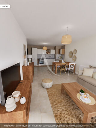  Appartement  vendre 3 pices 63 m