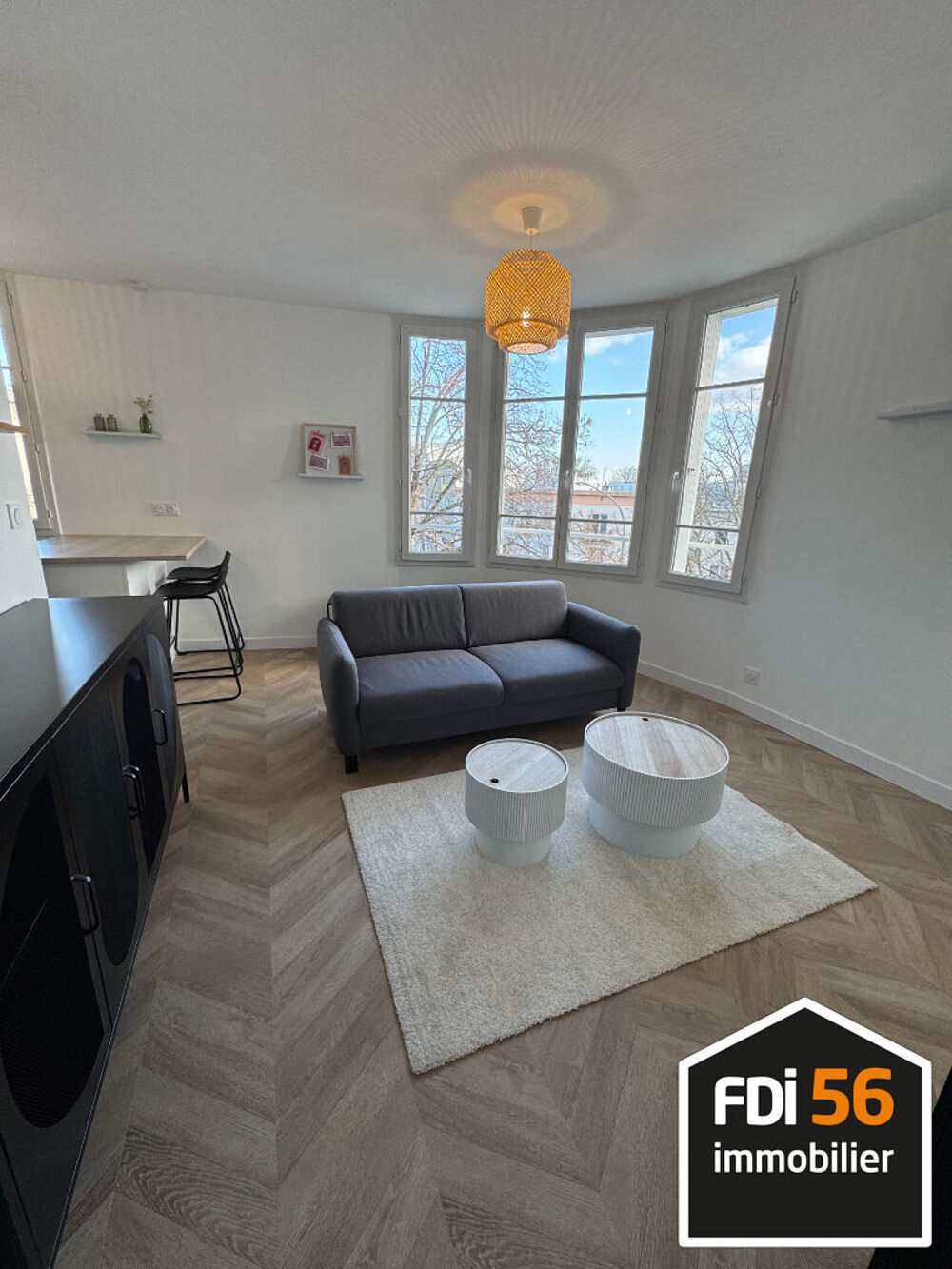 Location Appartement À LOUER - T2 MEUBLÉ Entièrement rénové avec goût Lorient