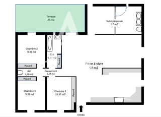  Maison  vendre 5 pices 112 m