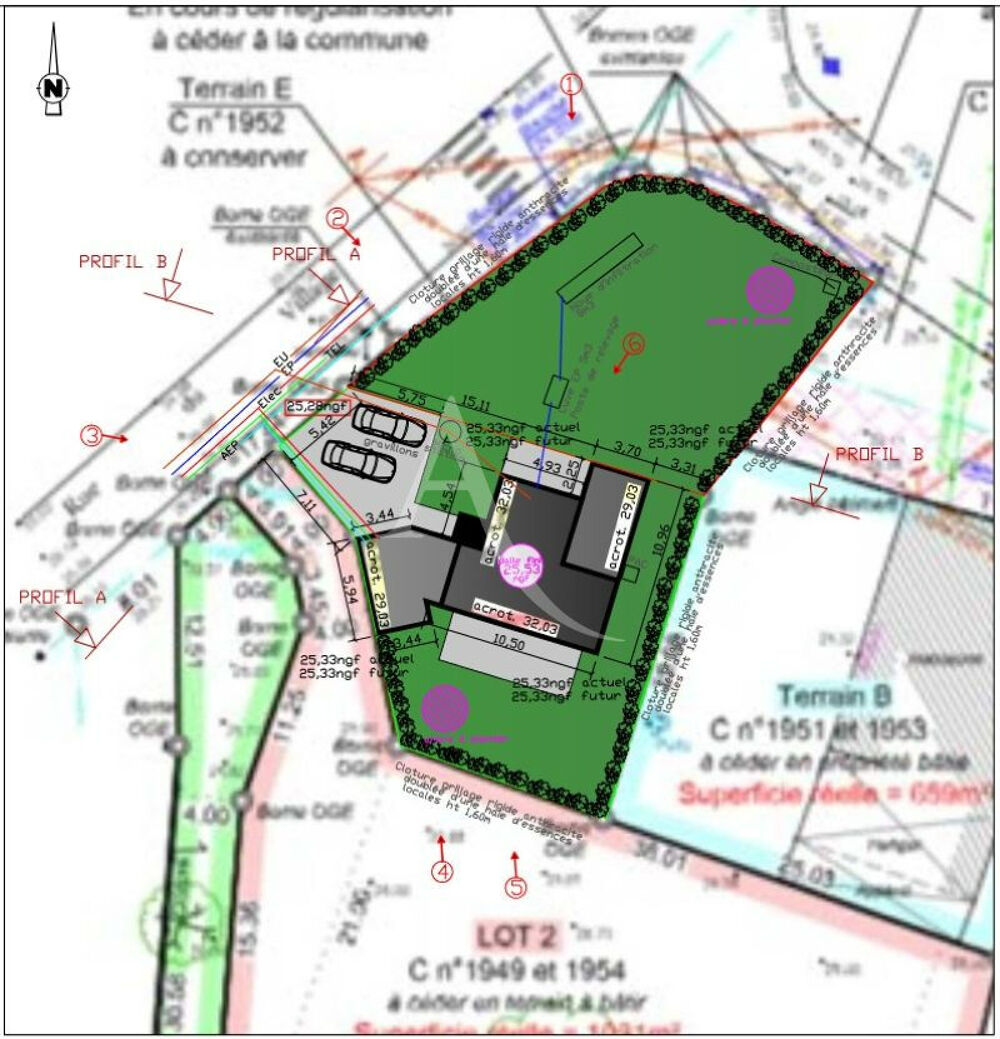 Vente Terrain Terrain constructible à vendre - Corzé 704 m2 Corze