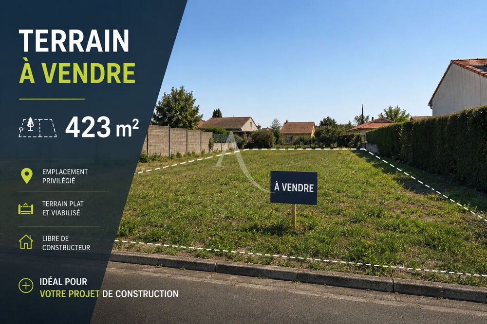 Vente Terrain Terrain Noisy Le Grand 423 m2 Noisy le grand