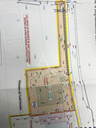  Terrain  vendre 500 m