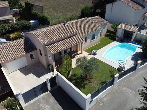   Saint-Laurent-des-Arbres ? Villa de plain-pied 136 m² ? 3 chambres ? Piscine ? Garage Maison - 5 pièce(s) - 108 m²