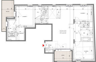  Appartement � vendre 4 pi�ces 92 m�