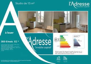  Appartement à louer 1 pièce 14 m²