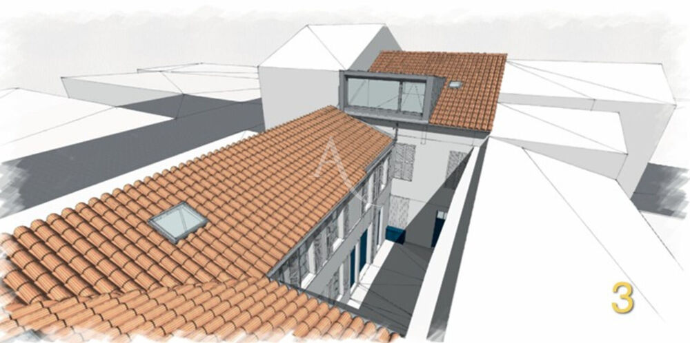 Plateau à rénover 2e étage pour appartement T3