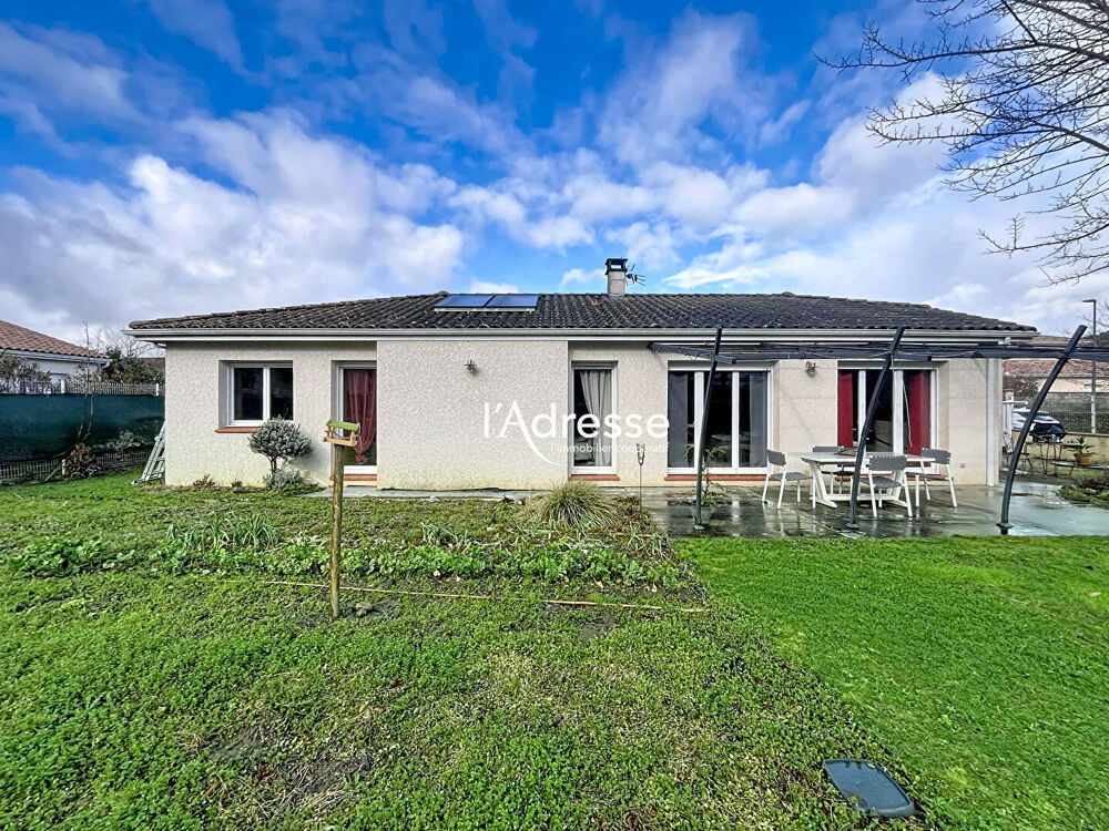 l'Adresse Immobilier - Quartier LA RAMEE/ SAINT SIMON - Belle Maison T4 Plain pied de 100m² sur un terrain de 572m².
