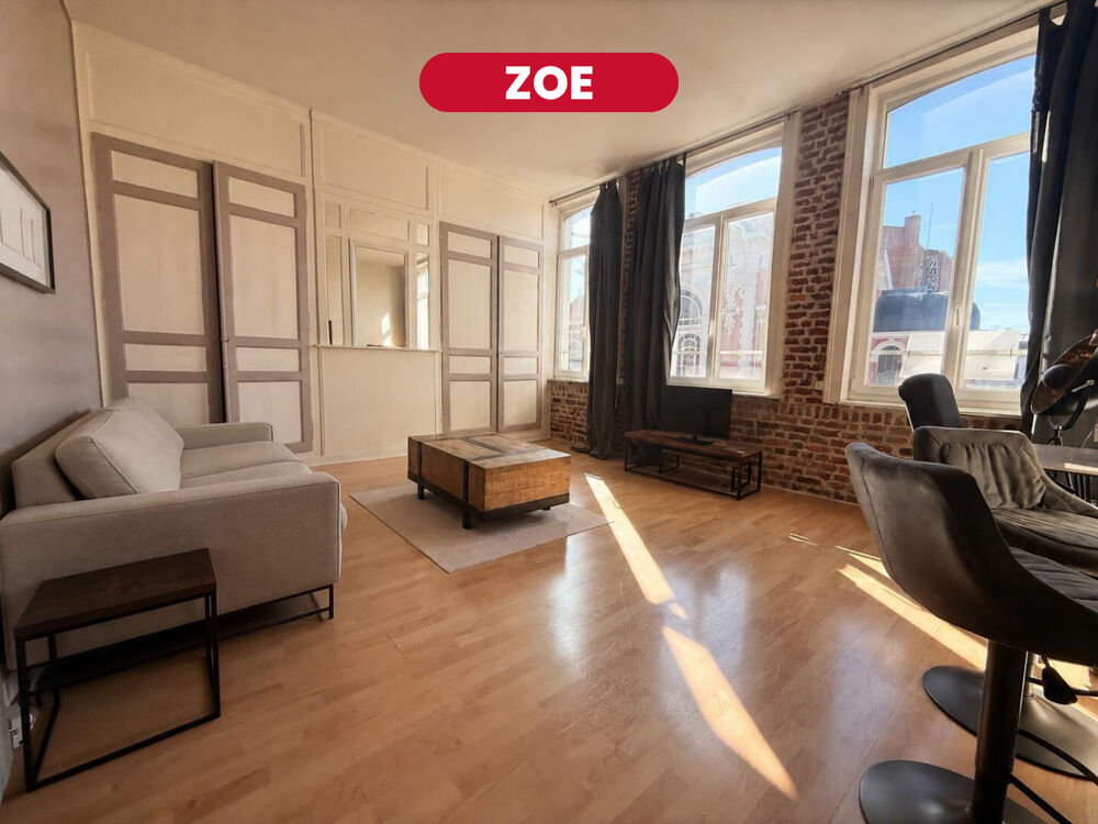Vente Appartement Zoé - Studio 34 m2 - Place Sébastopol Lille