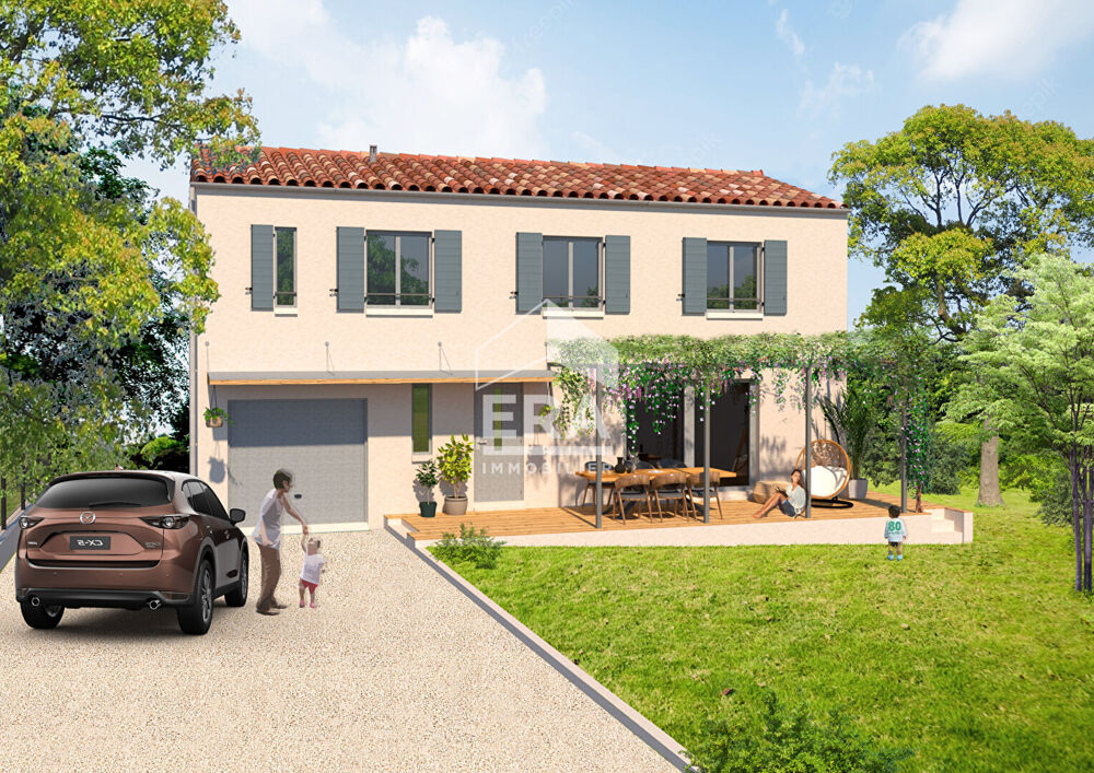 Villa neuve de 112 m², jardin et garage sur un terrain de 433m², 04200 Mison