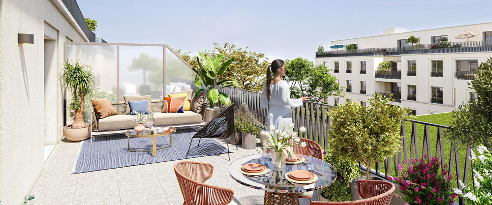Appartement Neuf T2 bis de 51.2 m² à villepinte