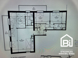  Appartement  vendre 5 pices 112 m