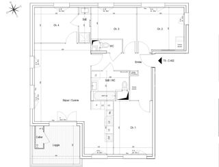  Appartement � vendre 5 pi�ces 94 m�