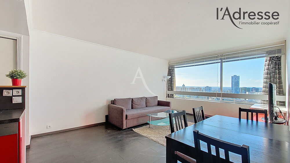 PUTEAUX/ DEFENSE appartement 2 pièces de 46 m² avec cave et parking