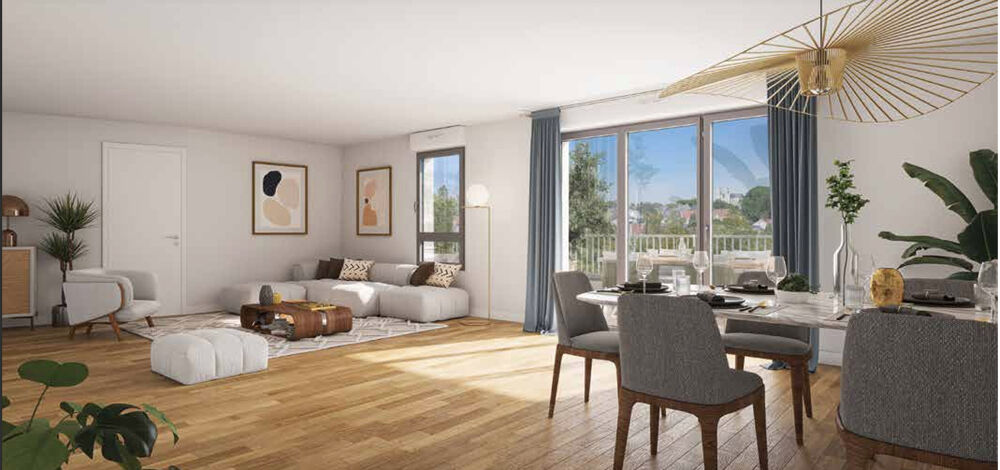 Vente Appartement Appartements neufs Nantes Boulevard des poilus du 2 aux 4 pièces (42m2 - 78 m2) Nantes
