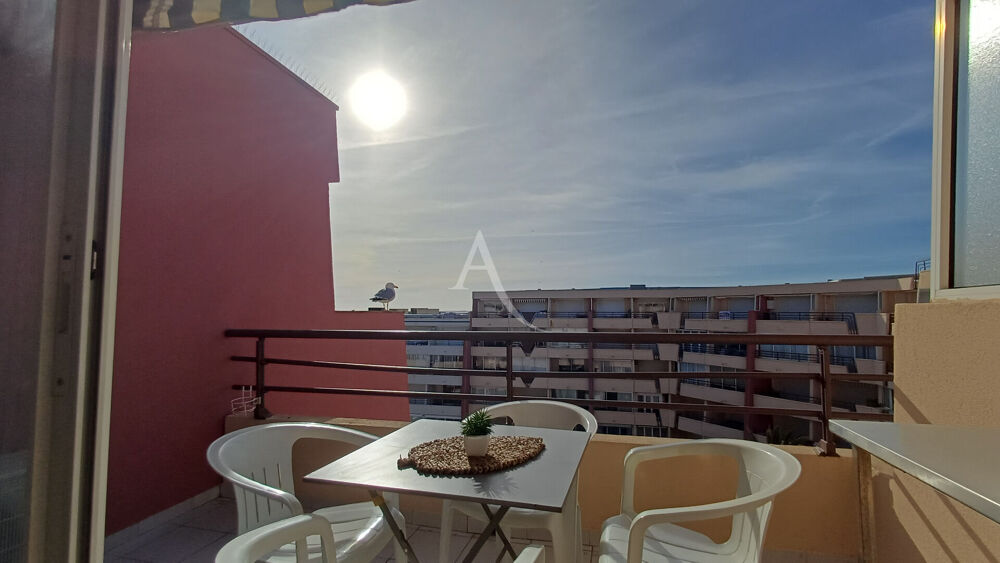 Appartement Sète 2 pièces , terrasse et cellier
