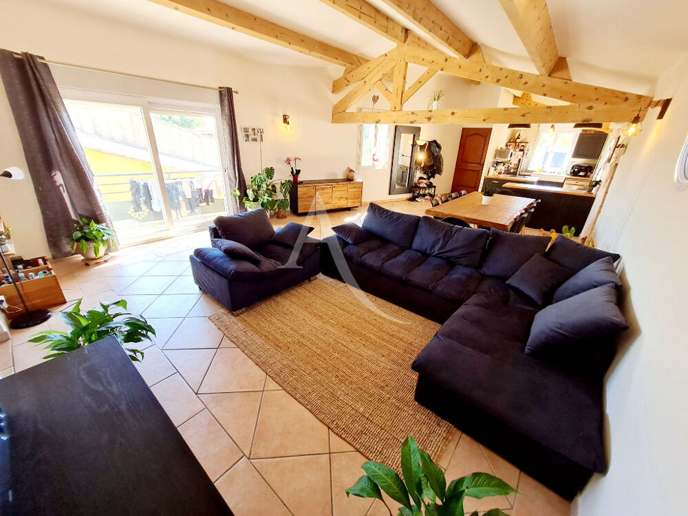 Vente Maison À vendre : Maison 4 faces 105 m²de plain-pied avec grand garage de 50 m² à Poussan Poussan