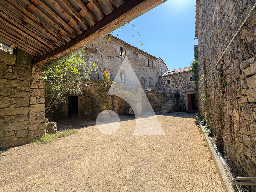 Vente Maison Maison en pierre à vendre aux Assions. Proche Les Vans. Charme authentique, dépendances et fort potentiel Les assions