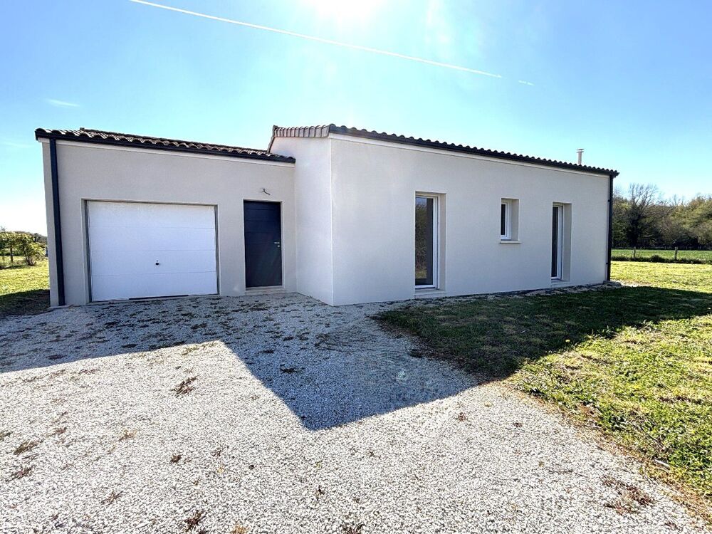 Maison neuve impeccable avec grand jardin et excellente efficacité énergétique