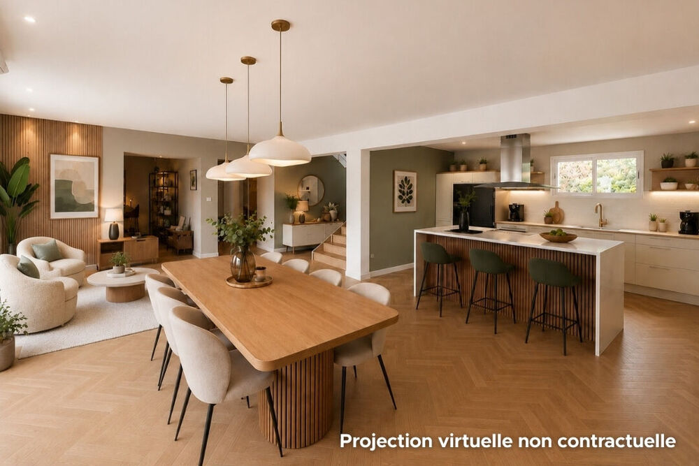 Superbe maison familiale de 205 m² avec 5 chambres, aux portes du Mans.