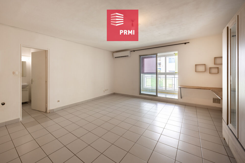 Vente Appartement LE MOUFIA : Grand T1 lumineux libre, secteur université Moufia