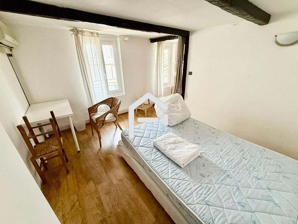 Location Appartement A louer : T2 meublé et climatisé de 26.79m² en hyper centre de Toulouse avec cave et balcon Toulouse
