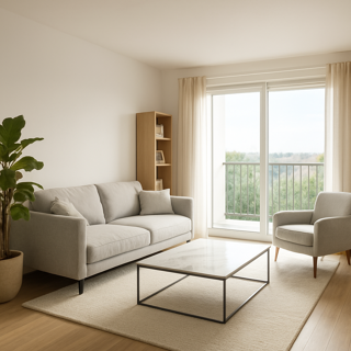 Appartement à vendre 3 pièces 56 m²