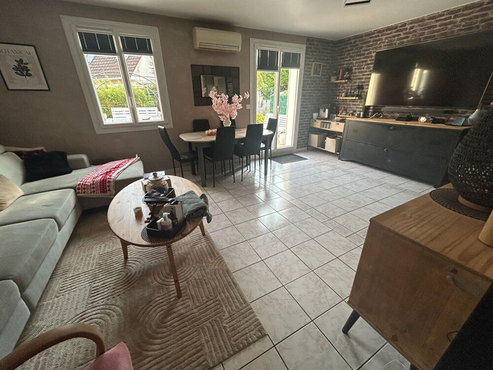 Maison 3 chambres, 1 bureau, garage, jardin