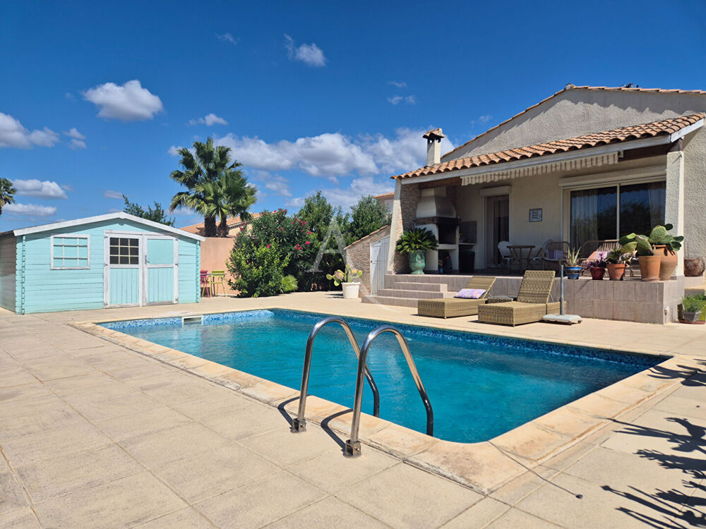 Villa T5 de 156 m2 - Piscine + studio indépendant - Balaruc les bains