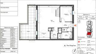  Appartement � vendre 5 pi�ces 1 m�