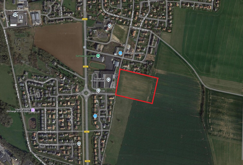 Vente Terrain TERRAIN A BATIR SAINT MARTIN DE FONTENAY -  Lot 22 - 407 m2 Saint martin de fontenay
