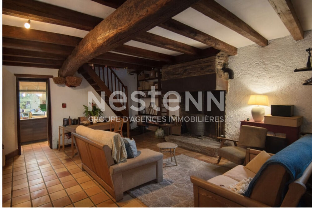 Vente Maison Maison en pierre à Saint-Dolay  Au calme à 4 km du bourg - 77 m² ?  1 chambre - 1880m2 terrain Saint dolay
