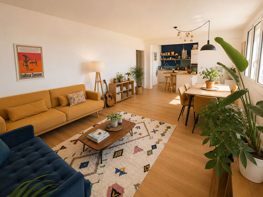 Vente Appartement T3 AVEC VUE PANORAMIQUE SUR LA MER ET LE MONT SAINT-CLAIR Sete