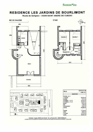  Maison à louer 3 pièces 71 m²