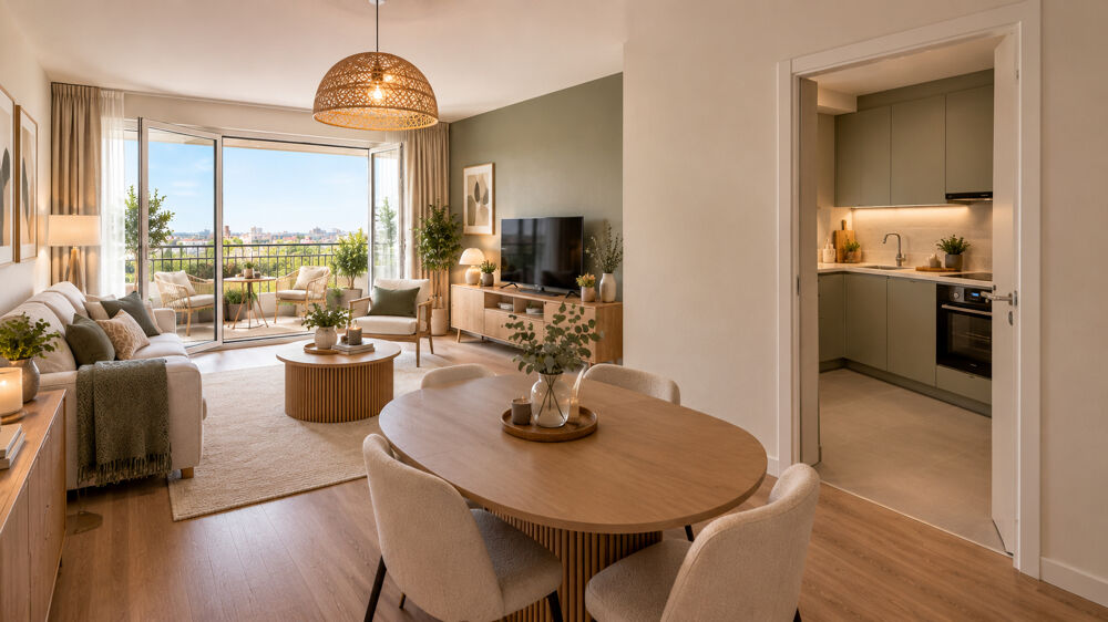 Vente Appartement Splendide T4 avec balcon à Montrouge proche Métro 13 & 4 Montrouge