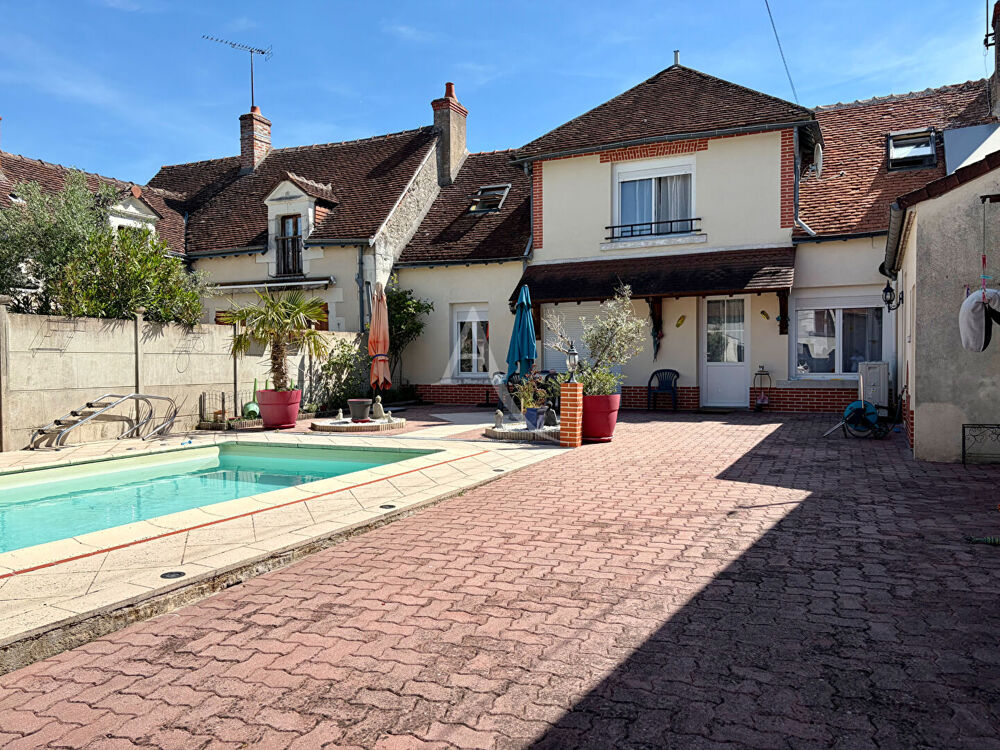 Vente Maison Maison 120 m² avec piscine et studio  ? À 15 min de Romorantin et de Contres Selles sur cher