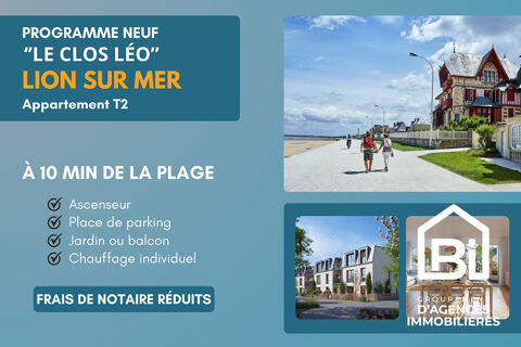   Lion Sur Mer  - appartement T2 de 43.83 m2 Appartement - 2 pi�ce(s) - 44 m�