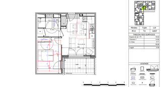  Appartement � vendre 2 pi�ces 39 m�