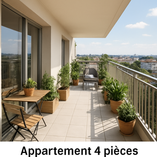  Appartement à vendre 4 pièces 88 m²