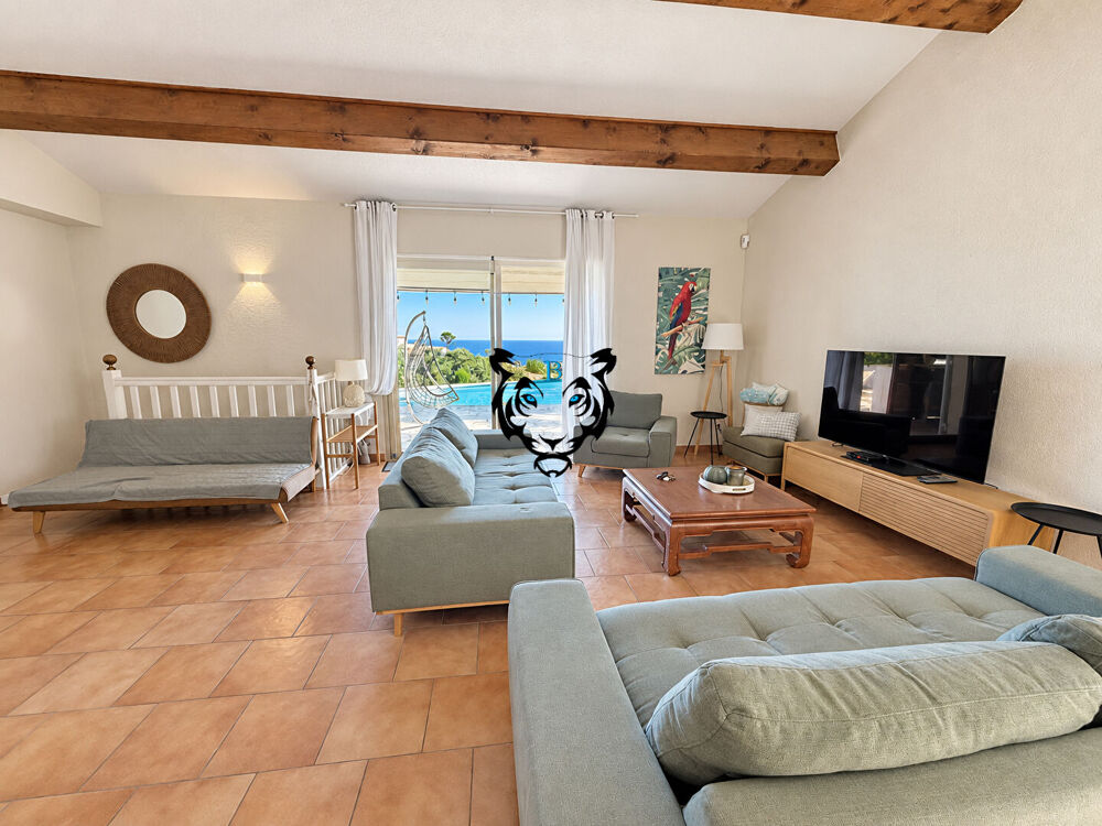Les Issambres - Piscine Vue mer - 3 chambres - Garage