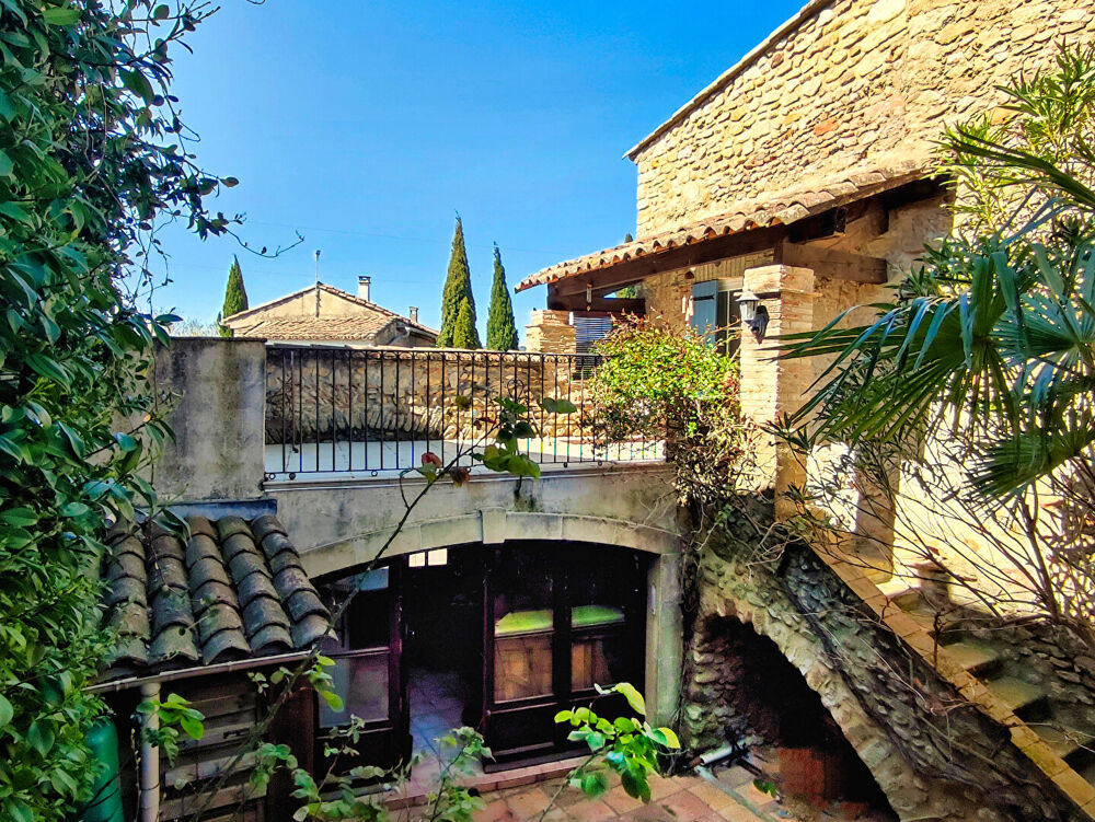 Vente Maison Maison de village de caractère cour, terrasses et jardin - Montmoirac Saint christol les ales