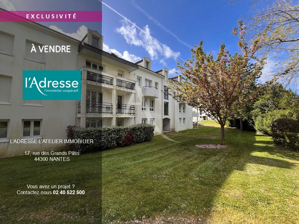 Vente Appartement Appartement NANTES   ST JOSEPH DE PORTERIE   4 pièce(s)   82 m2 Nantes