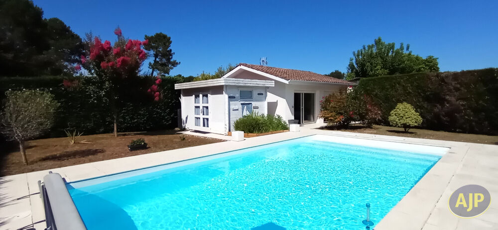 Maison 2 chambres + dépendance avec piscine à Lège
