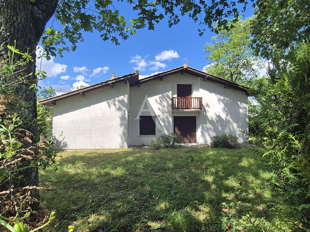 Léognan - Maison de 128m² avec travaux sur une belle parcelle de plus de 1 000m²