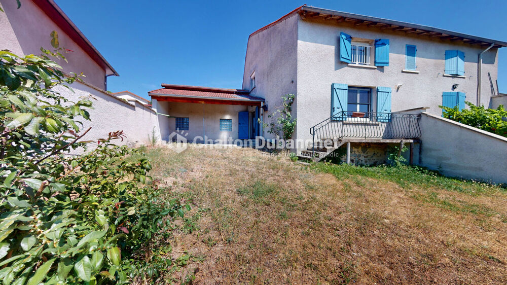 VILLEMONTAIS (42) -maison 94 m2 avec garage, terrain et dépendances