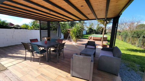   Maison plain pied LONS 4 pi�ce(s) 100 m2 terrain 770m� piscine hors sol Maison - 4 pi�ce(s) - 100 m�