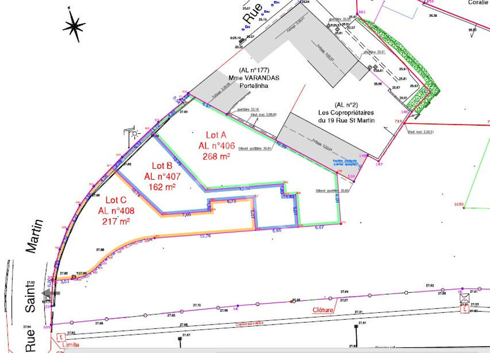 Vente Terrain Terrain Pontoise Gare 217m2 Pontoise