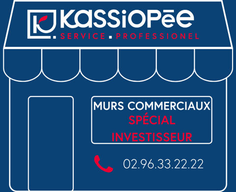 Murs commerciaux occup&eacute; 221850 22000 Saint brieuc