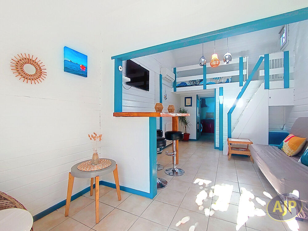 Chalet type studio 27 m2 GUJAN MESTRAS LA HUME (33470)